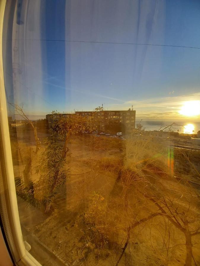 Flat with the sea view Apartamento Aktau  Exterior foto